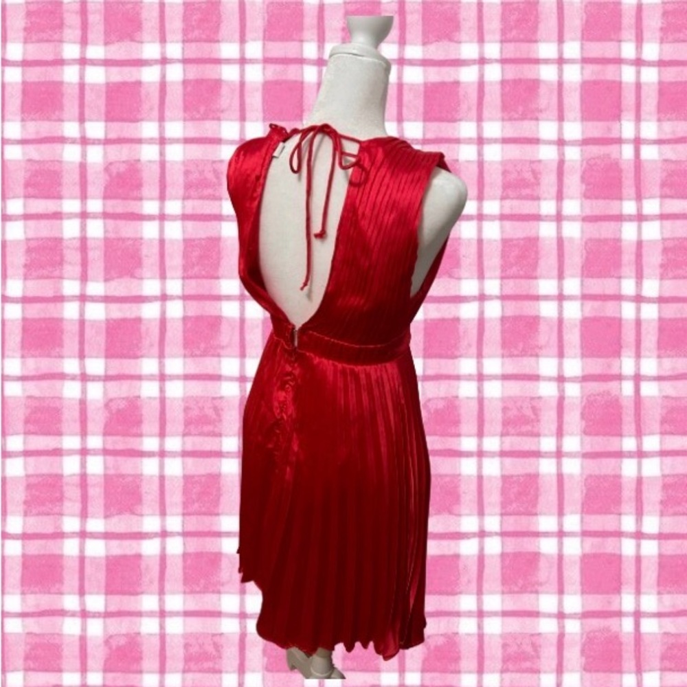 Sincerely Jules Vibrant Red Mini Dress - Picture 2 of 9